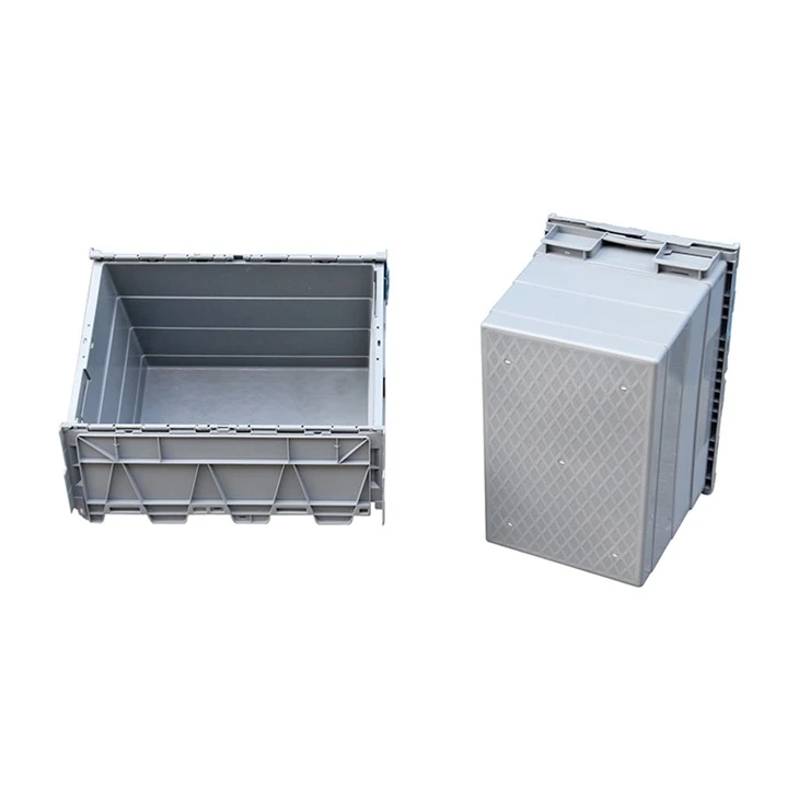 Hinged Lid Storage Attached Lid Container factory