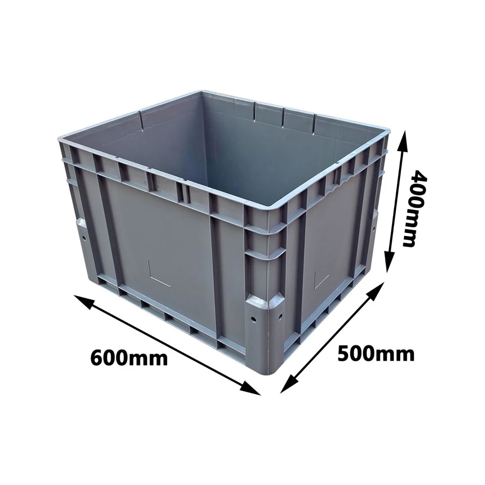 600*500*400mm AS/RS Warehouse Plastic Turnover Box best